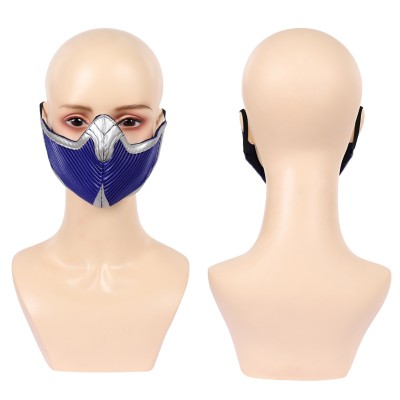 Mortal Kombat 2 Kitana Mask Accessories Cosplay Costume Halloween Carnival