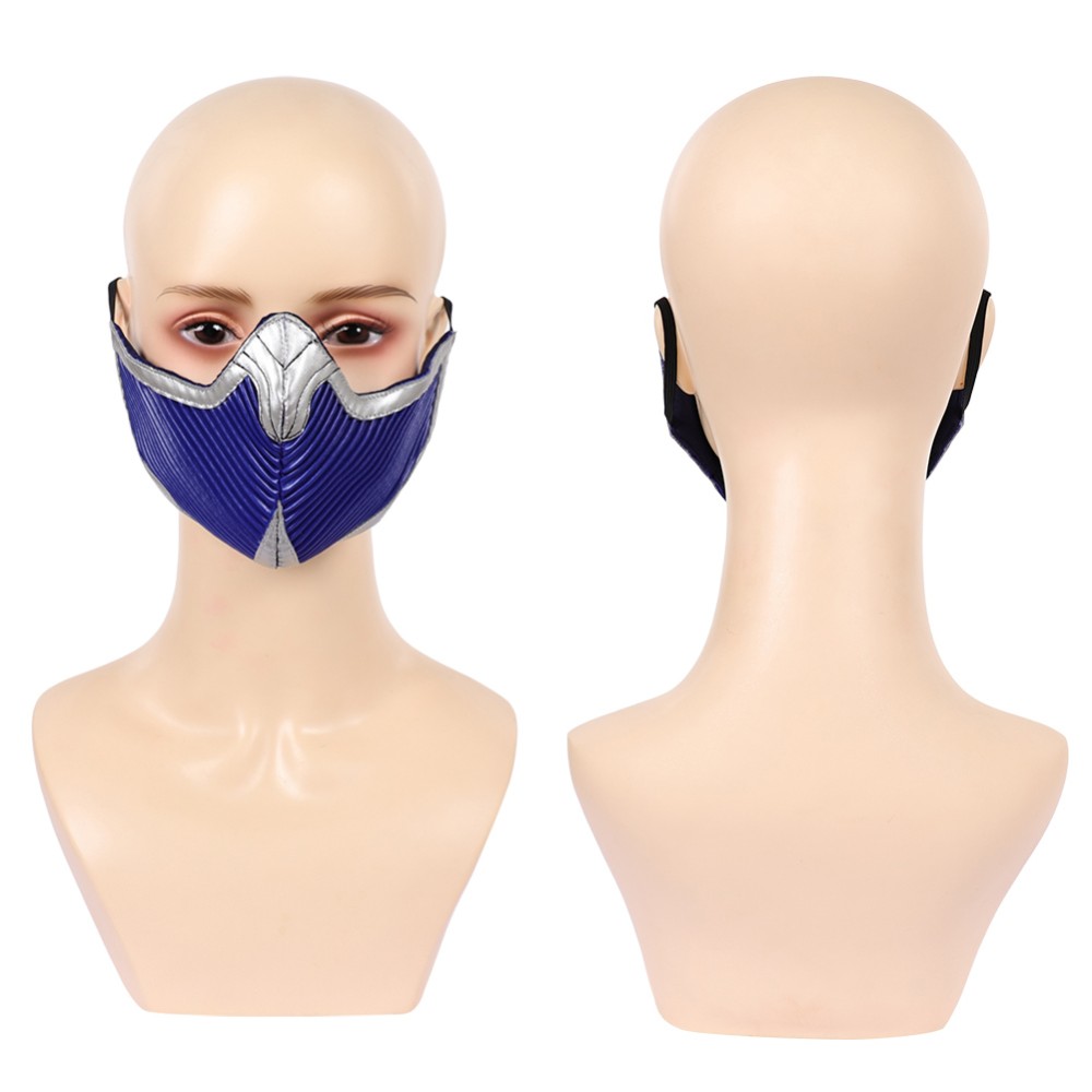 Mortal Kombat 2 Kitana Mask Accessories Cosplay Costume Halloween Carnival