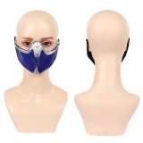 Mortal Kombat 2 Kitana Mask Accessories Cosplay Costume Halloween Carnival