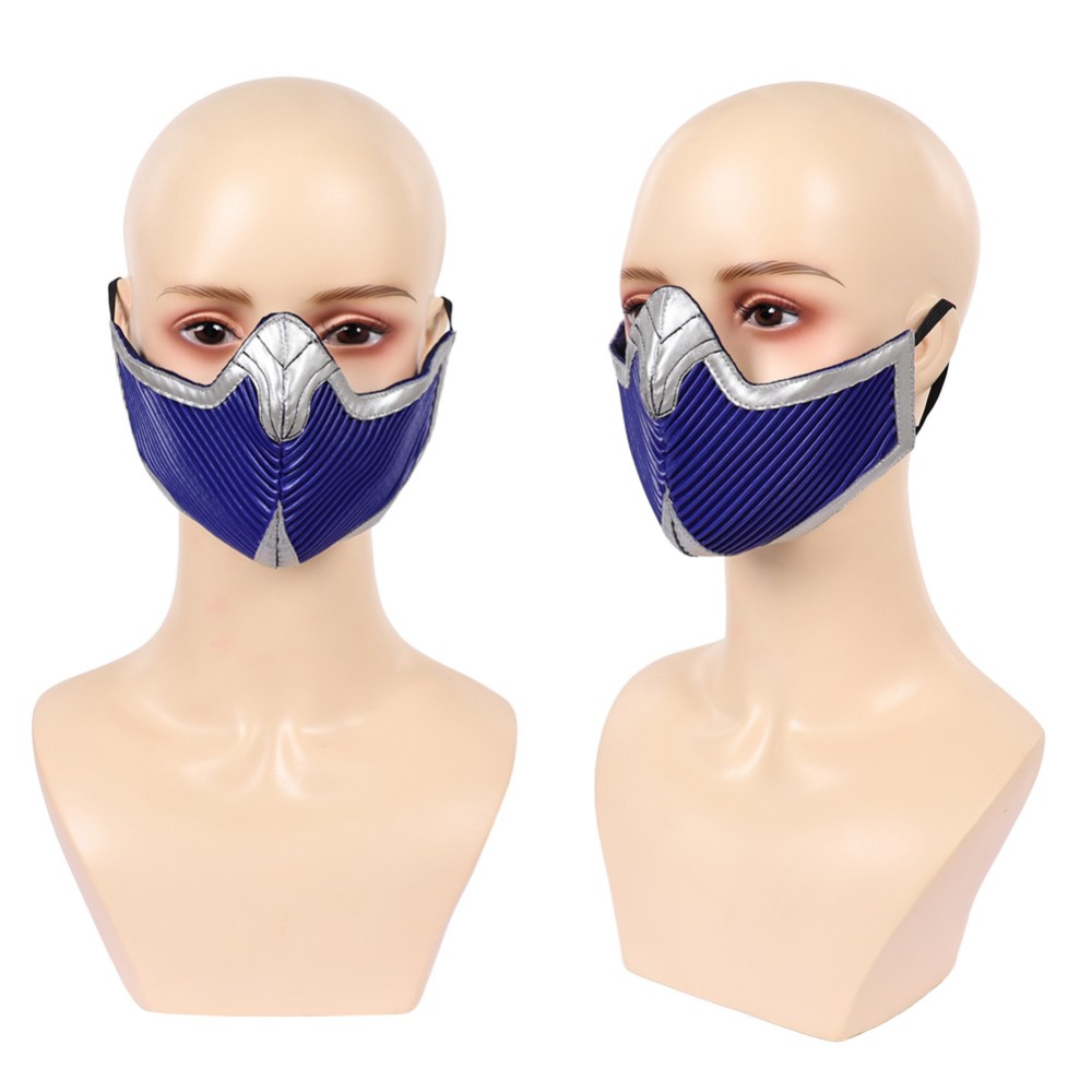 Mortal Kombat 2 Kitana Mask Accessories Cosplay Costume Halloween Carnival