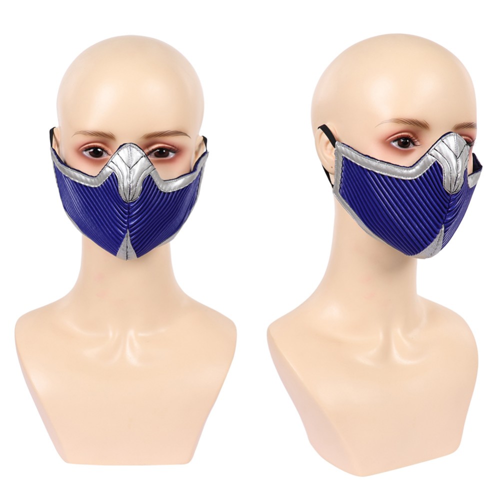 Mortal Kombat 2 Kitana Mask Accessories Cosplay Costume Halloween Carnival