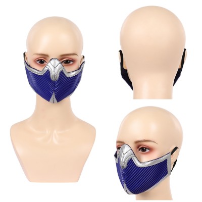 Mortal Kombat 2 Kitana Mask Accessories Cosplay Costume Halloween Carnival