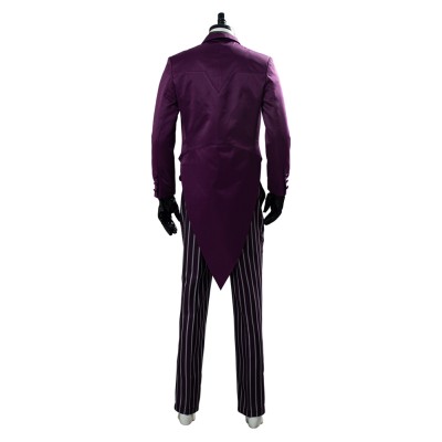 Mortal Kombat 11 The Joker Purple Cosplay Costume Halloween Carnival Outfit