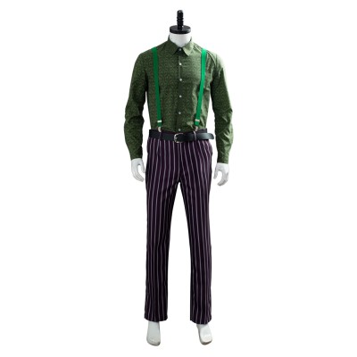 Mortal Kombat 11 The Joker Purple Cosplay Costume Halloween Carnival Outfit