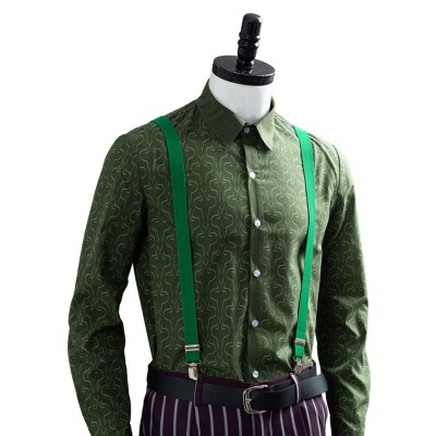 Mortal Kombat 11 The Joker Purple Cosplay Costume Halloween Carnival Outfit
