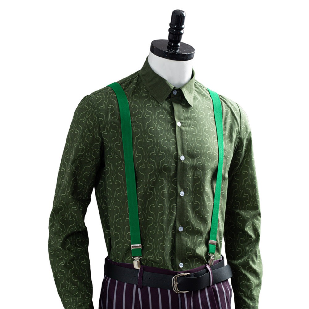 Mortal Kombat 11 The Joker Purple Cosplay Costume Halloween Carnival Outfit