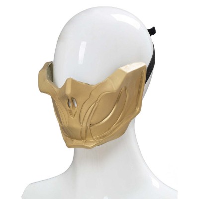 Mortal Kombat 11 Scorpion Masque Ajustable Accessoires Masque pour Adultes Costume Cosplay Halloween Carnaval