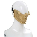 Mortal Kombat 11 Scorpion Masque Ajustable Accessoires Masque pour Adultes Costume Cosplay Halloween Carnaval