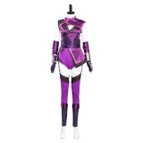 Mortal Kombat 11 - Costume de cosplay de Mileena pour le festival de Noël, fête d'Halloween, tenue de carnaval