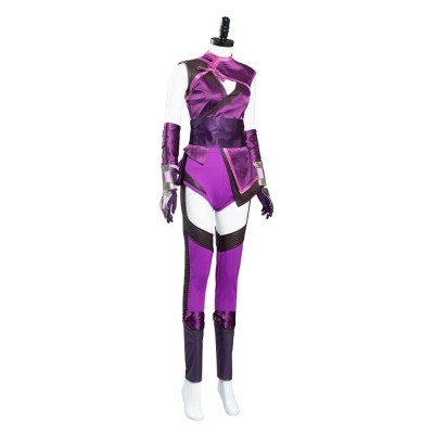 Mortal Kombat 11 - Costume de cosplay de Mileena pour le festival de Noël, fête d'Halloween, tenue de carnaval