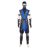 Mortal Kombat 10 Sub-Zero Fullset Party Cosplay Costume Halloween Carnival Outfit