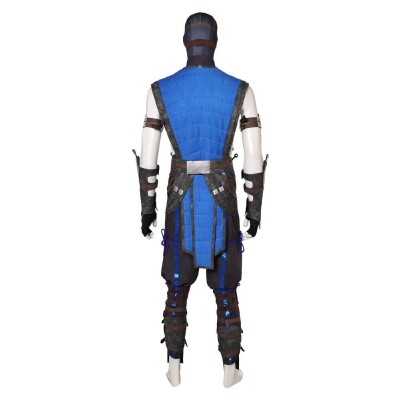 Mortal Kombat 10 Sub-Zero Fullset Party Cosplay Costume Halloween Carnival Outfit