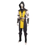 Costume de cosplay complet de Scorpion Mortal Kombat 10 pour fête, Halloween, carnaval