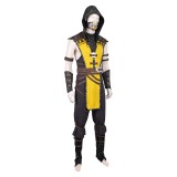 Costume de cosplay complet de Scorpion Mortal Kombat 10 pour fête, Halloween, carnaval