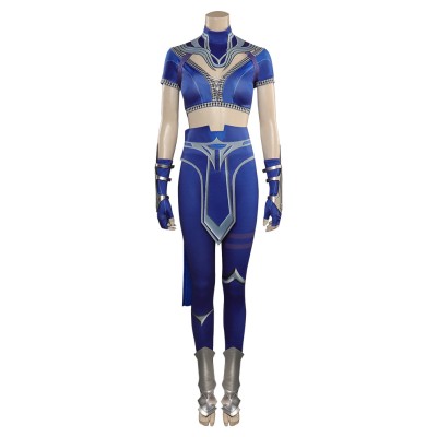 Costume de cosplay Kitana de Mortal Kombat 1 pour Halloween et carnaval