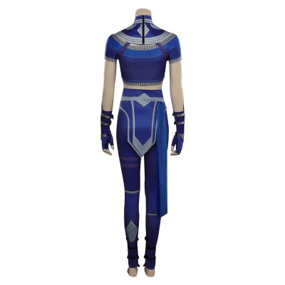 Costume de cosplay Kitana de Mortal Kombat 1 pour Halloween et carnaval