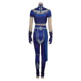 Costume de cosplay Kitana de Mortal Kombat 1 pour Halloween et carnaval