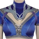 Costume de cosplay Kitana de Mortal Kombat 1 pour Halloween et carnaval