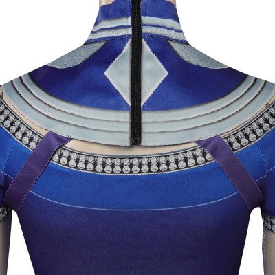 Costume de cosplay Kitana de Mortal Kombat 1 pour Halloween et carnaval