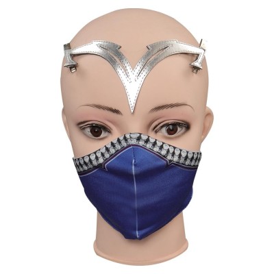 Costume de cosplay Kitana de Mortal Kombat 1 pour Halloween et carnaval