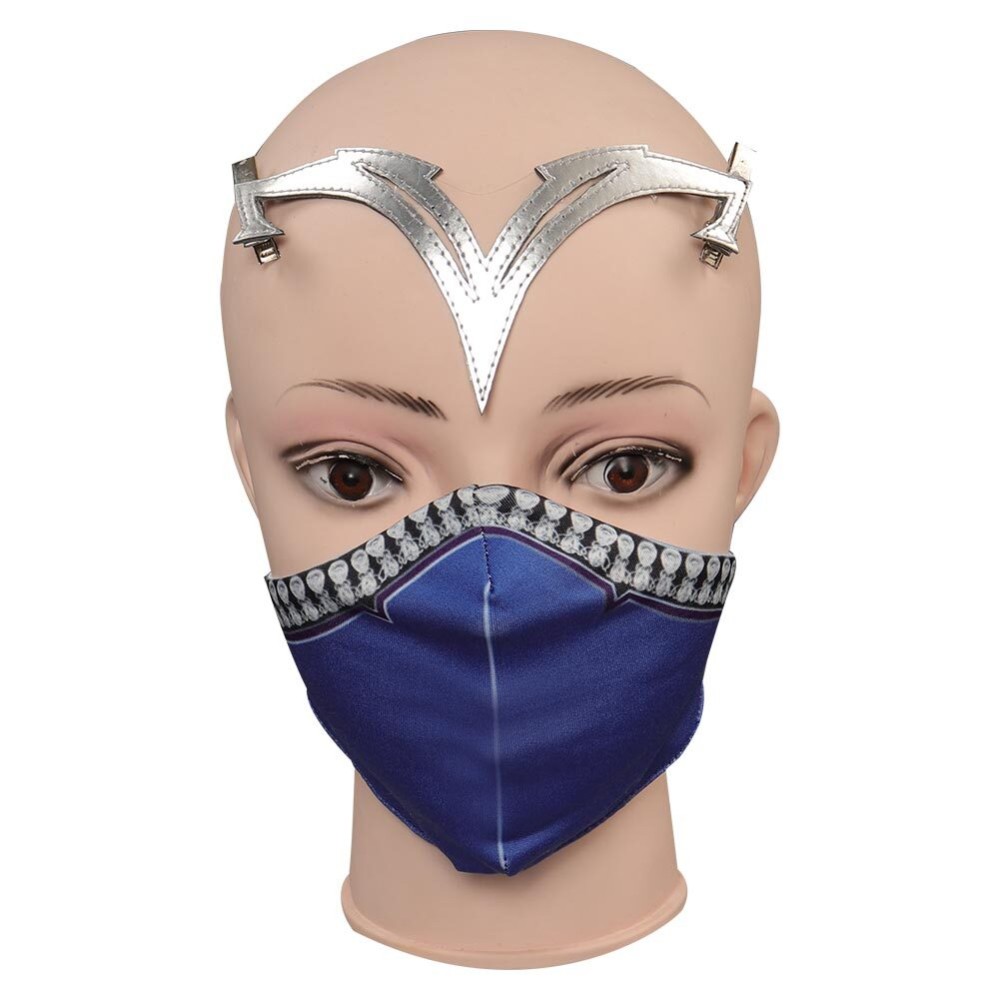 Costume de cosplay Kitana de Mortal Kombat 1 pour Halloween et carnaval