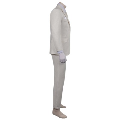 Moon Knight Steven Mr.Knight Festival Fête de Noël Costume Cosplay Tenue de Carnaval d'Halloween