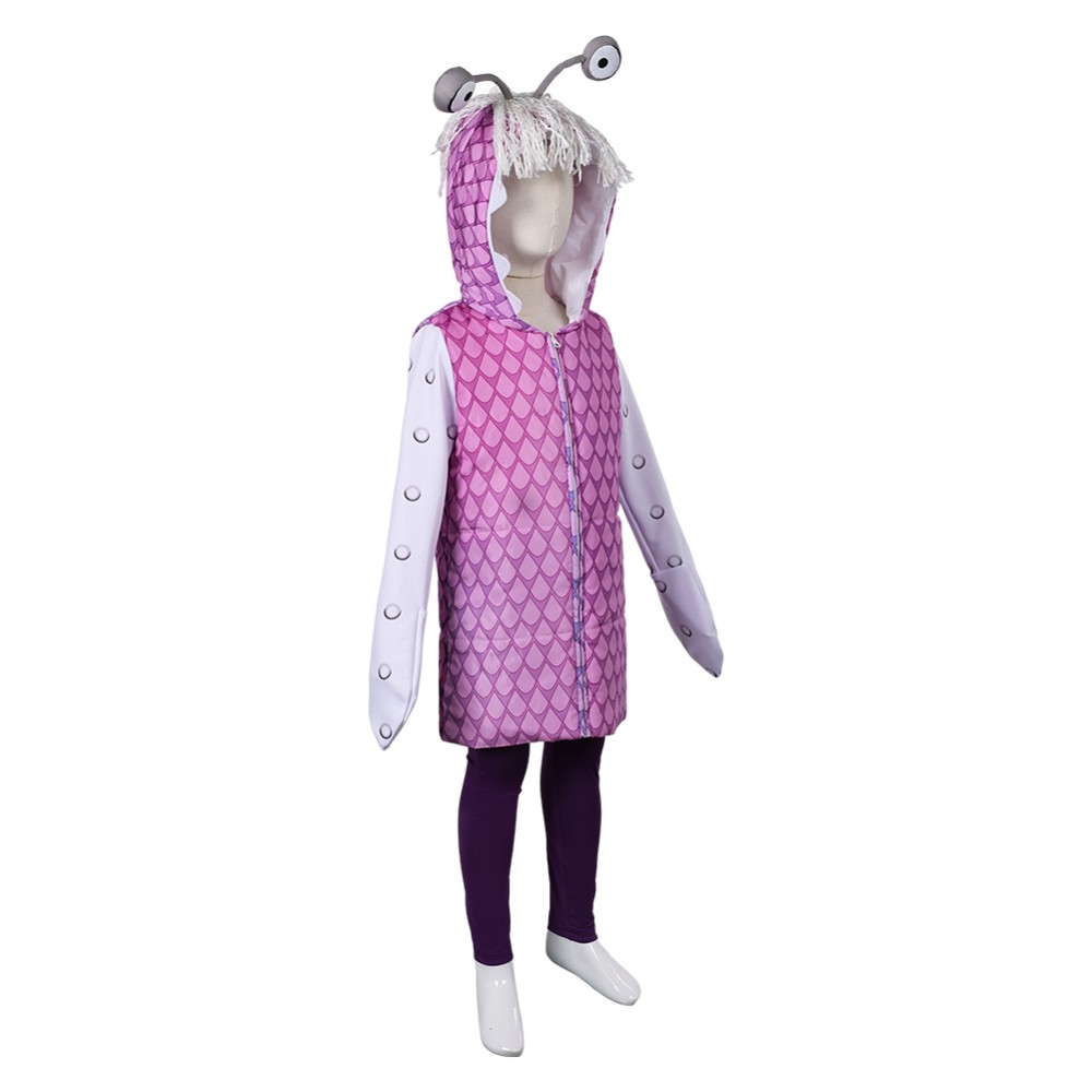 Monsters Inc Boo Enfants Enfants Monstre Violet Couverture Fête Cosplay Costume Halloween Carnaval