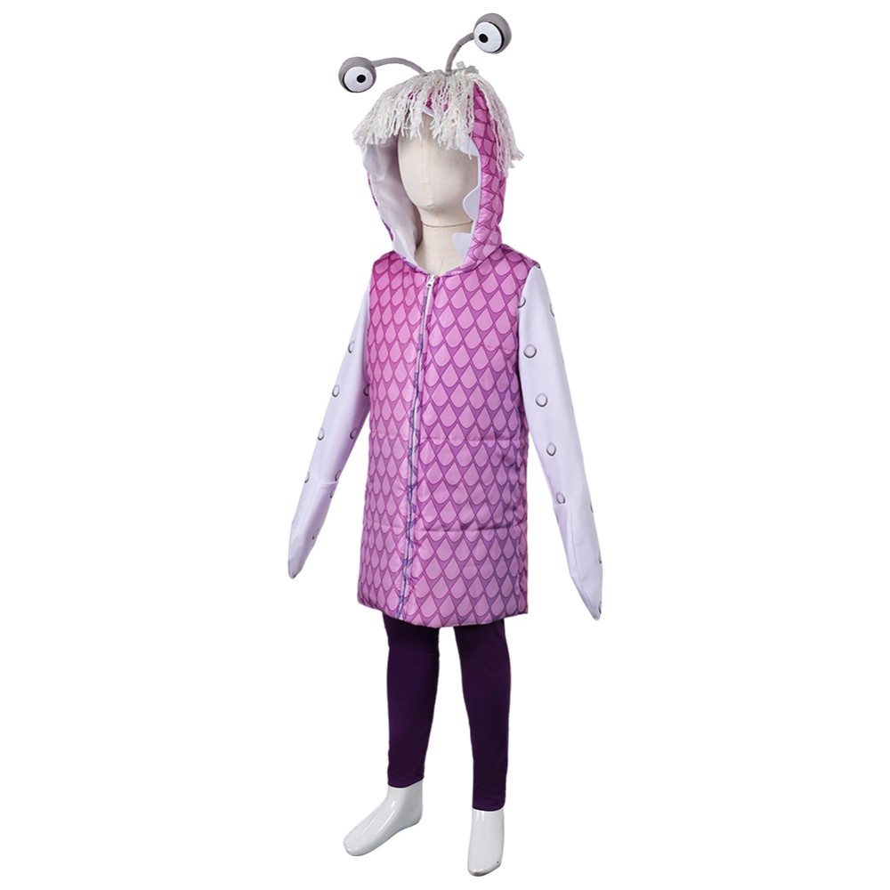 Monsters Inc Boo Enfants Enfants Monstre Violet Couverture Fête Cosplay Costume Halloween Carnaval
