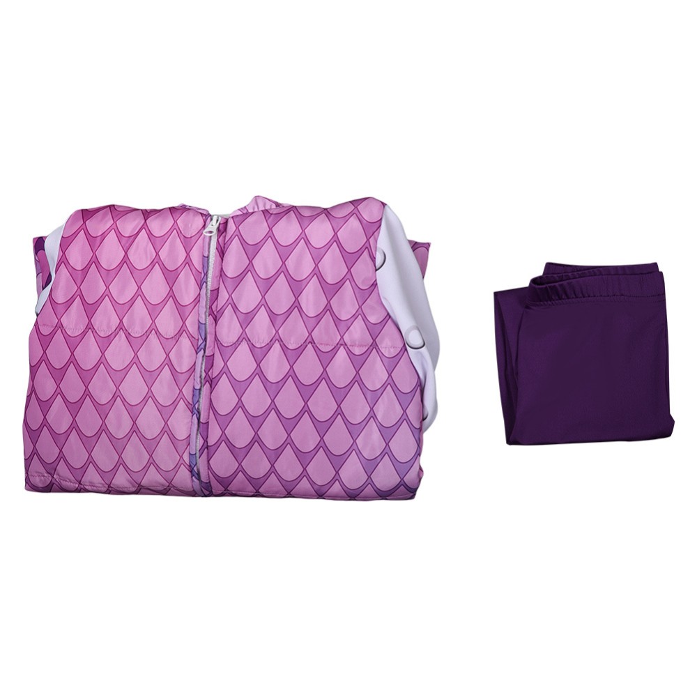 Monsters Inc Boo Enfants Enfants Monstre Violet Couverture Fête Cosplay Costume Halloween Carnaval