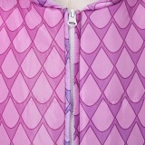 Monsters Inc Boo Enfants Enfants Monstre Violet Couverture Fête Cosplay Costume Halloween Carnaval