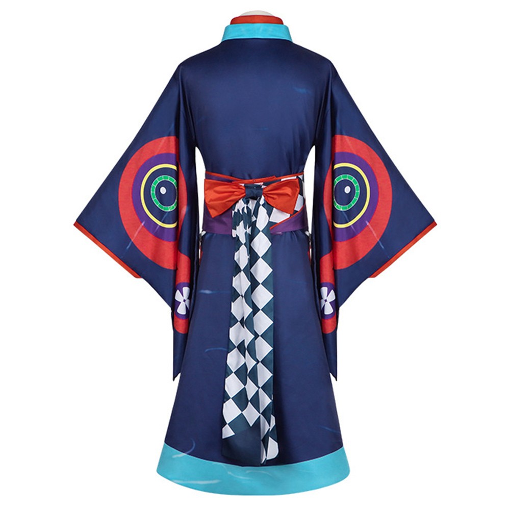 Mononoke Yakusanashi Men Kimono Costume de Cosplay pour Fête Halloween Carnaval