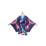 Mononoke Kusuriuri Medicine Seller Blue Kimono Set Suit Cosplay Costume Halloween Carnival Outfit