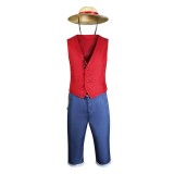 Monkī Dī Rufi Suit Cosplay Costume Halloween Carnival Outfit