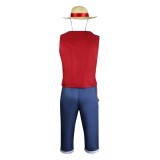 Monkī Dī Rufi Suit Cosplay Costume Halloween Carnival Outfit