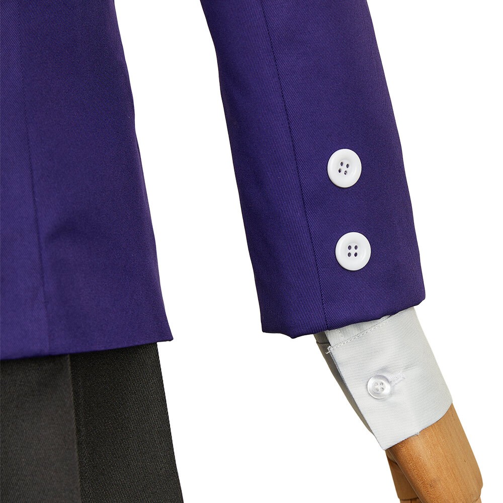 Mobile Suit Gundam (2025) Nyaan Women Purple School Uniform Skirt Cosplay Costume Halloween Carnival Outfit