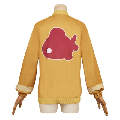 Mobile Suit Gundam (2025) Amate Yuzuriha Yellow Jacket Cosplay Costume Halloween Carnival Outfit