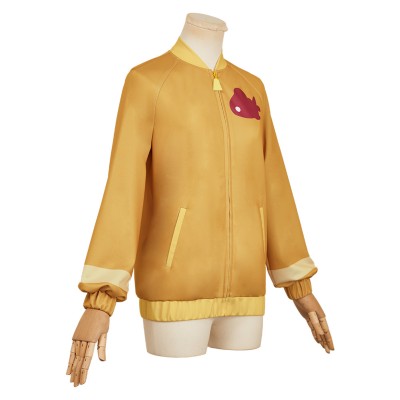 Mobile Suit Gundam (2025) Amate Yuzuriha Yellow Jacket Cosplay Costume Halloween Carnival Outfit
