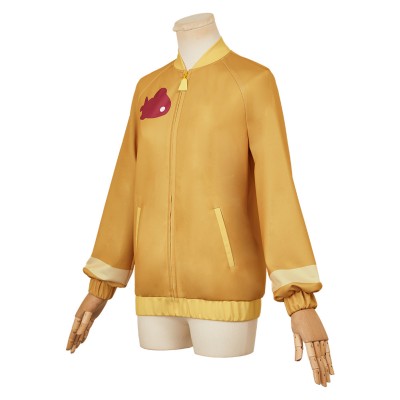 Mobile Suit Gundam (2025) Amate Yuzuriha Yellow Jacket Cosplay Costume Halloween Carnival Outfit