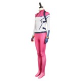 Mobile Suit Gundam (2025) Amate Yuzuriha Costume de Cosplay en Jumpsuit Rose pour Halloween et Carnaval