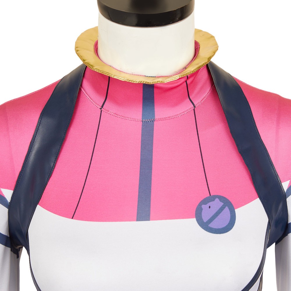 Mobile Suit Gundam (2025) Amate Yuzuriha Costume de Cosplay en Jumpsuit Rose pour Halloween et Carnaval