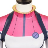 Mobile Suit Gundam (2025) Amate Yuzuriha Costume de Cosplay en Jumpsuit Rose pour Halloween et Carnaval