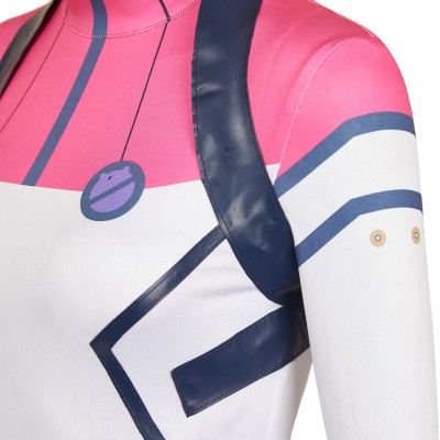 Mobile Suit Gundam (2025) Amate Yuzuriha Costume de Cosplay en Jumpsuit Rose pour Halloween et Carnaval