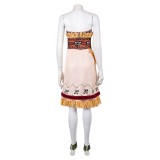 Moana Live-action Moana Brown Cosplay Costume Halloween Carnival Outfit
