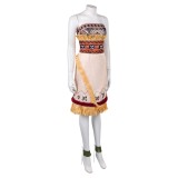 Moana Live-action Moana Brown Cosplay Costume Halloween Carnival Outfit