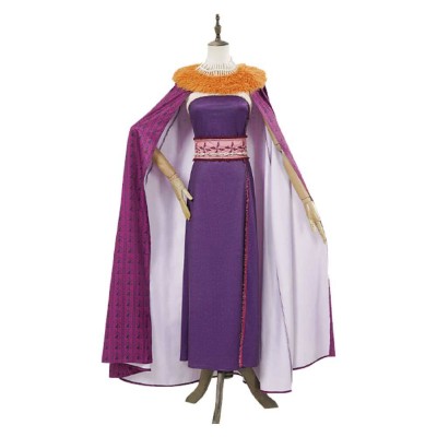Moana 2 Villain Matangi Women Purple Cosplay Costume Halloween Carnival Outfit