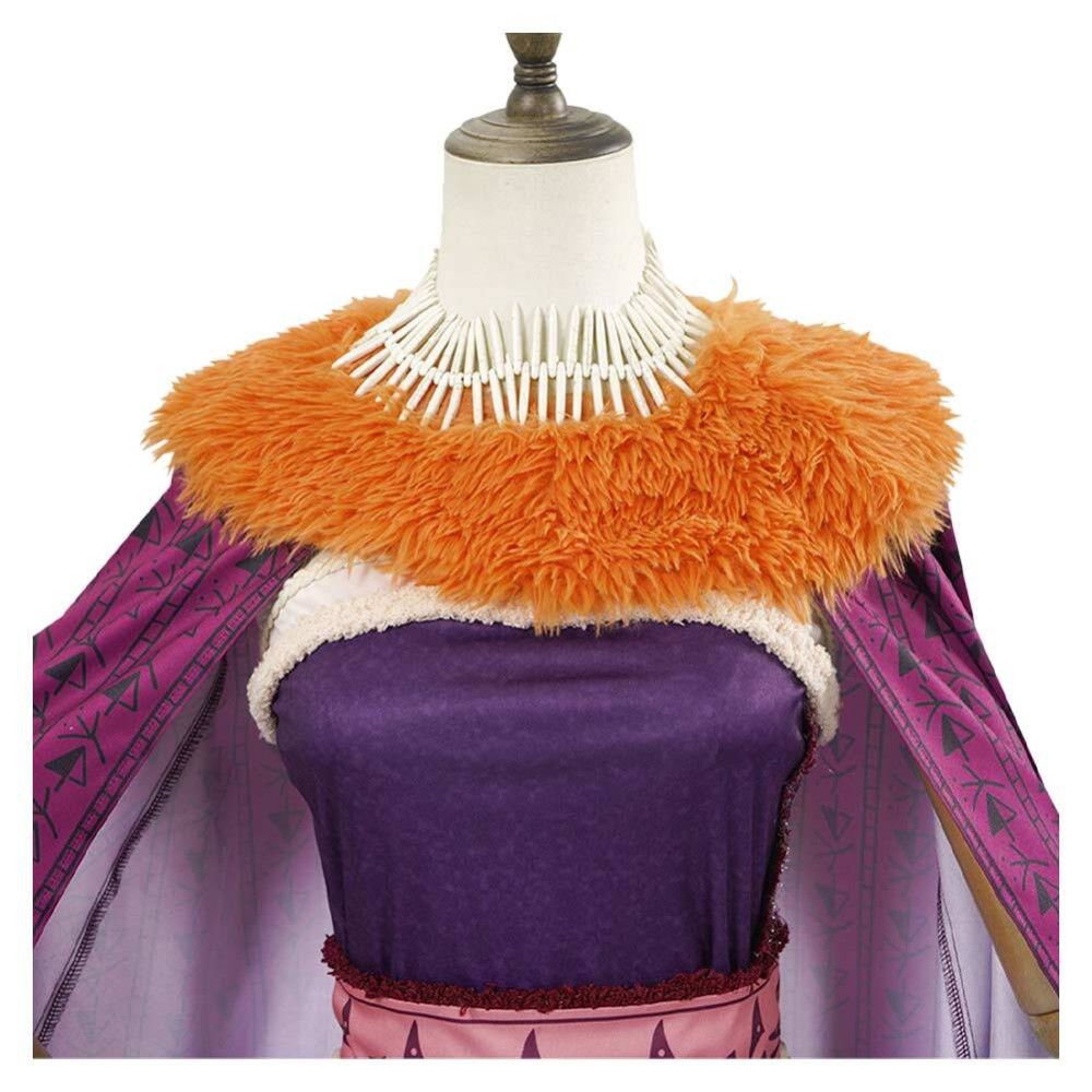 Moana 2 Villain Matangi Women Purple Cosplay Costume Halloween Carnival Outfit