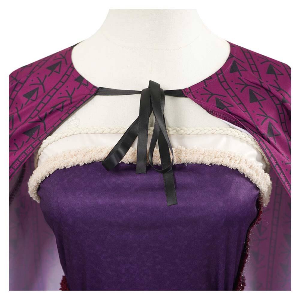 Moana 2 Villain Matangi Women Purple Cosplay Costume Halloween Carnival Outfit