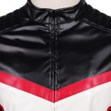 Mister Terrific Ensemble de Manteau en Cuir pour Hommes et Pantalons Costume de Fête Cosplay Halloween Carnaval