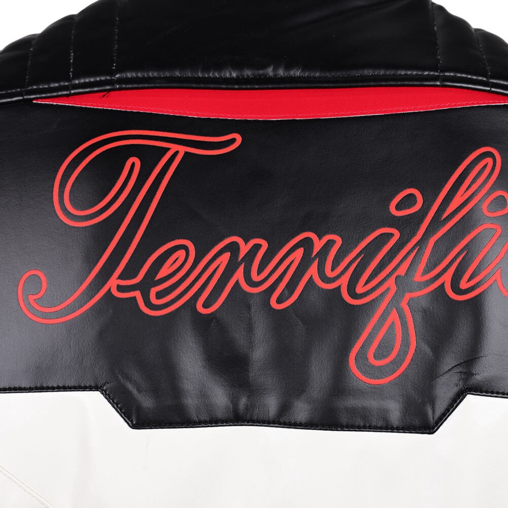Mister Terrific Ensemble de Manteau en Cuir pour Hommes et Pantalons Costume de Fête Cosplay Halloween Carnaval