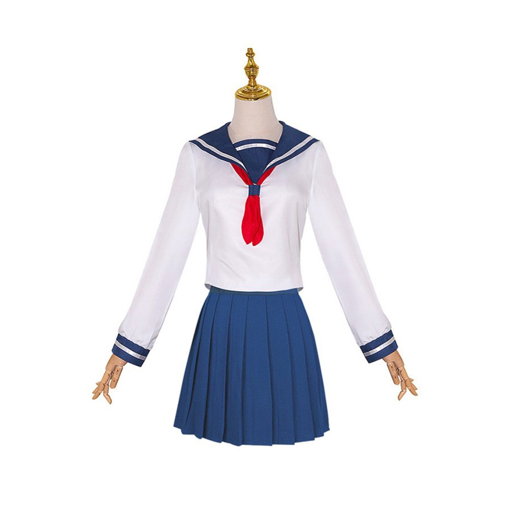 Mission : Yozakura Family&nbsp;Yozakura Mutsumi JK Robe Jupe Uniforme &nbsp; Costume Cosplay Halloween Carnaval